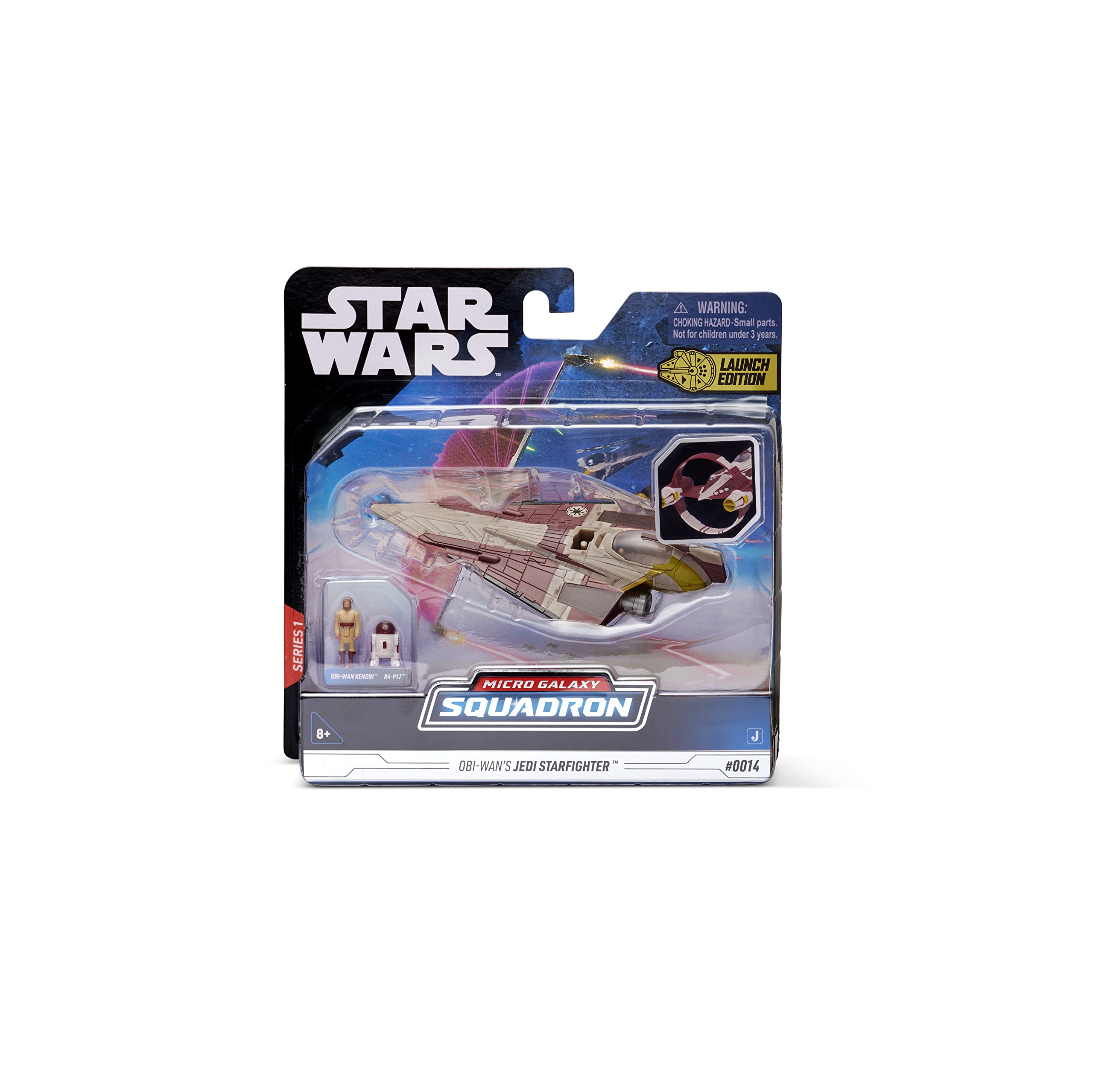 Jazwares removable hyperdrive ring supports dynamic play and display options.