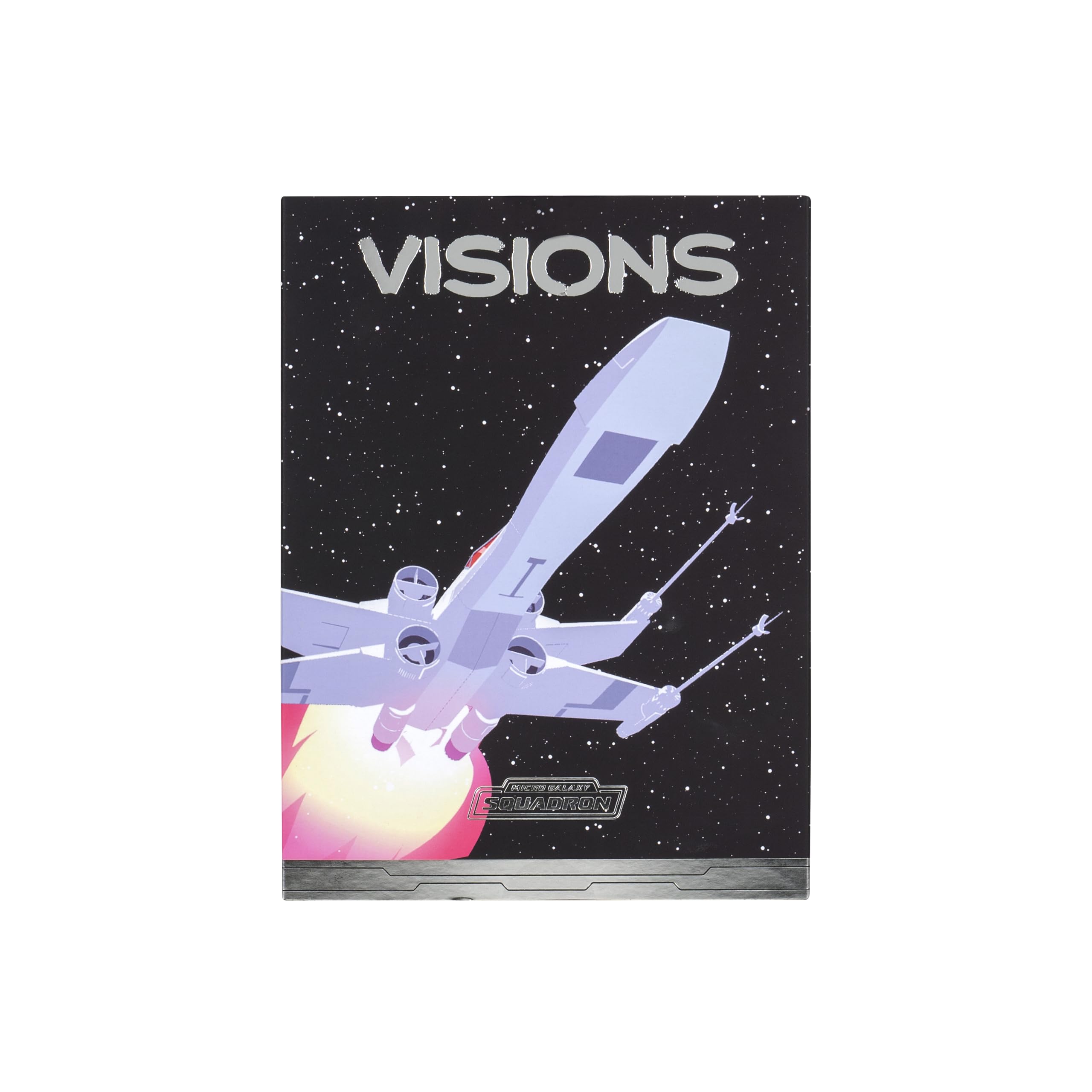 Jazwares Visions X-wing premium packaging for standout display