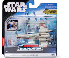 Jazwares Star Wars X-Wing side view highlights detailed wings for display