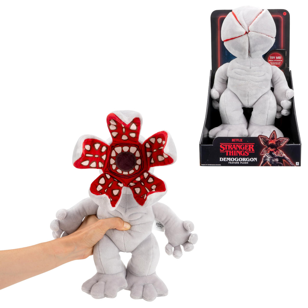 Jazwares Stranger Things Demogorgon opening head for dramatic interactive play.