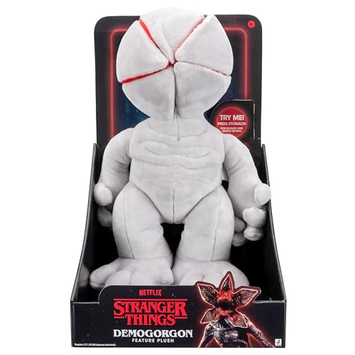 Jazwares Stranger Things Demogorgon sound effects enhance play when the head opens.