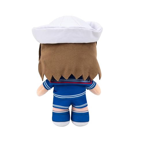 Jazwares Stranger Things Steve Harrington plush shows authentic clothing details.
