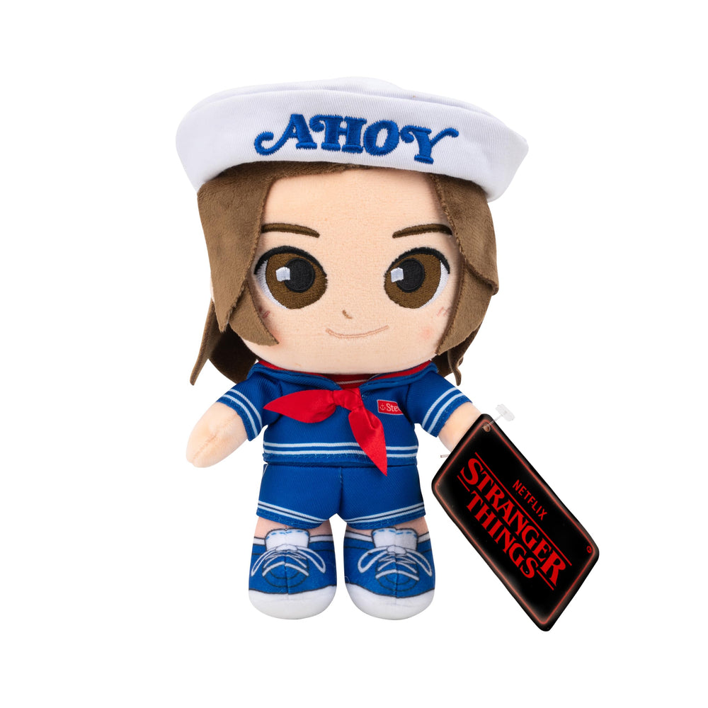 Jazwares Steve Harrington plush offers collection display potential.