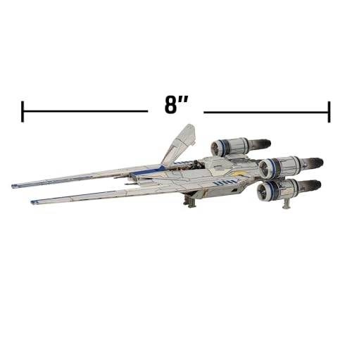 Jazwares U-Wing Starfighter compatible with other ships for expanded battles.
