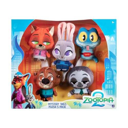 Jazwares Disney Zootopia 2 Judy Hopps mini plush for cuddling.