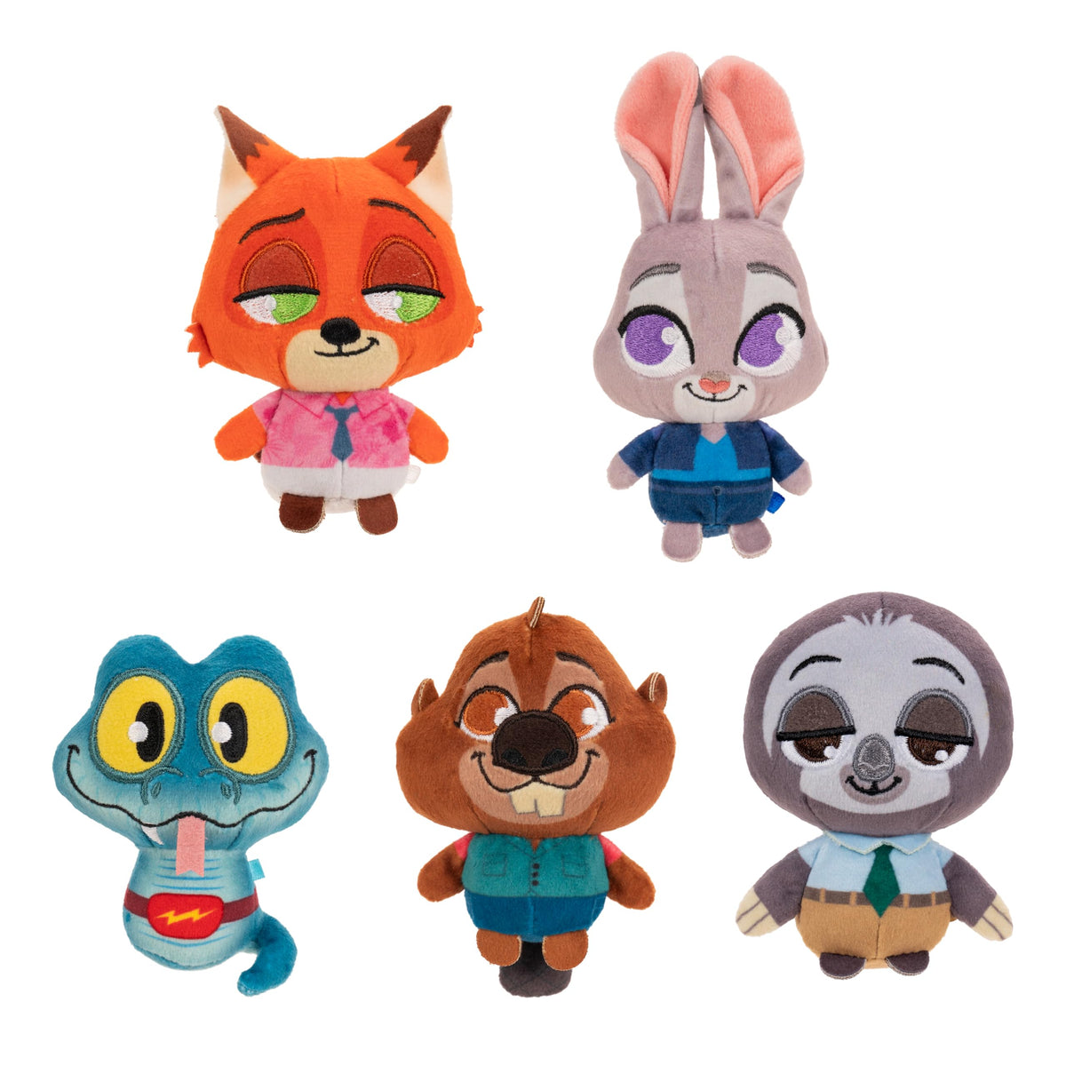 Jazwares Disney Zootopia 2 Nick Wilde mini plush for storytelling.