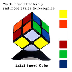 Jbpbslu 2x2 cube black, solution brochure included for guidance and practice