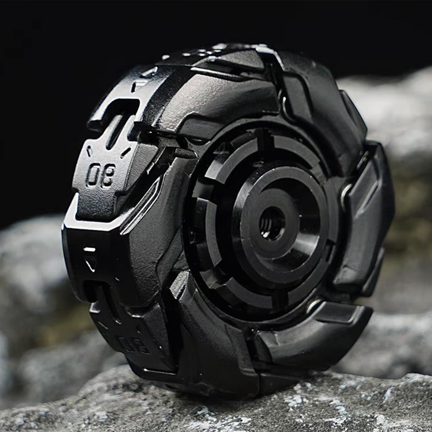 JC JIUCHUANG EDC fidget slider close-up shows metal build for focus