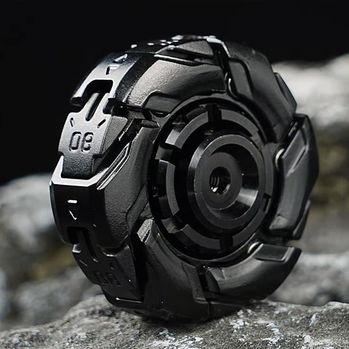 JC JIUCHUANG EDC fidget slider close-up shows metal build for focus
