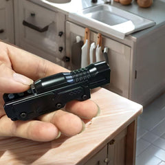 JC JIUCHUANG fidget gun metal click zones illustrate multi-area play for varied stimulation.