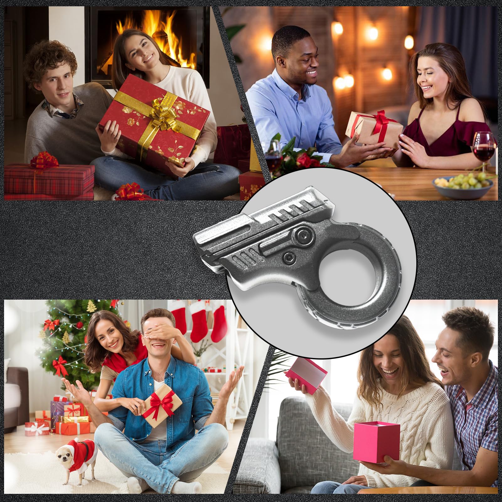 JC JIUCHUANG fidget gun metal gift-ready for any occasion