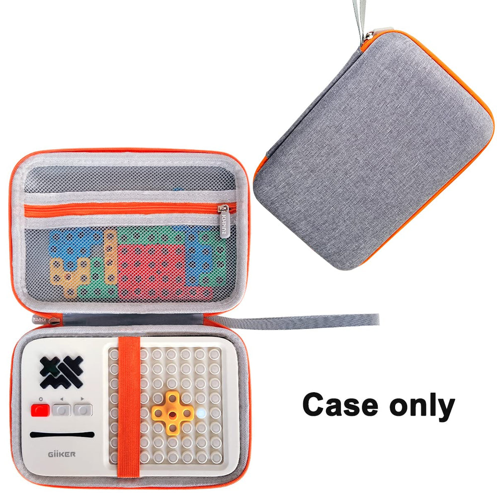 Hard EVA shell protects the GiiKER puzzle during travel and storage.