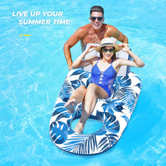 JCLEAL pool floats lounger ideal for sunbathing and relaxation
