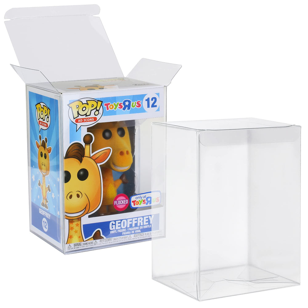 JDS Pop Protector Case 25-pack box with crystal-clear display and protection.