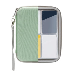 Jeachan card case with angled sleeves simplify card selection for small hands