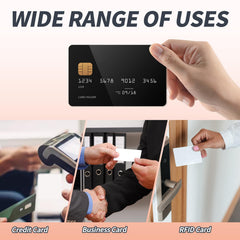 Jeachan card case built with thick PP material for durability.