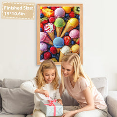 Jeacirio 11x15 inch puzzle ready-to-frame decor