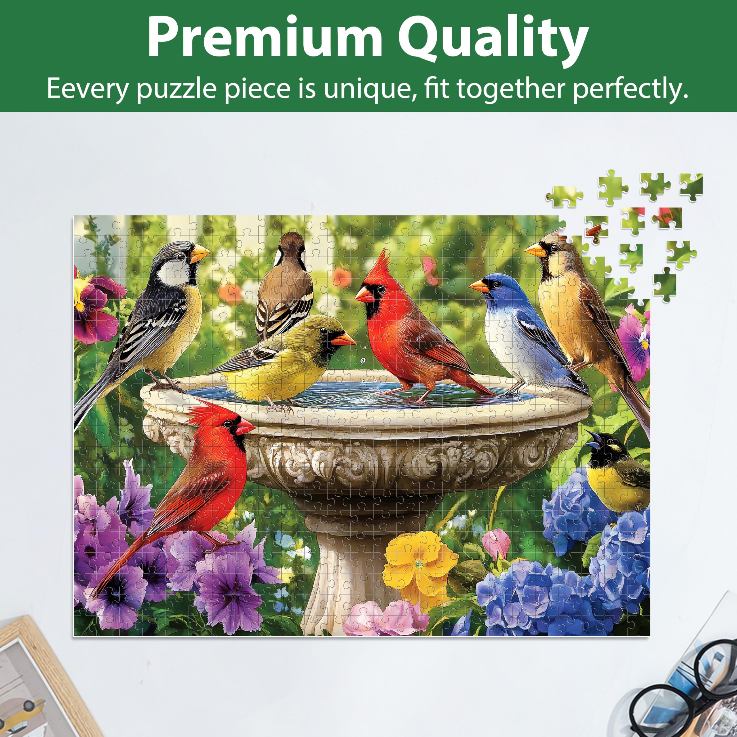 Jeacirio anti-glare coating preserves vibrant colors for long sessions.