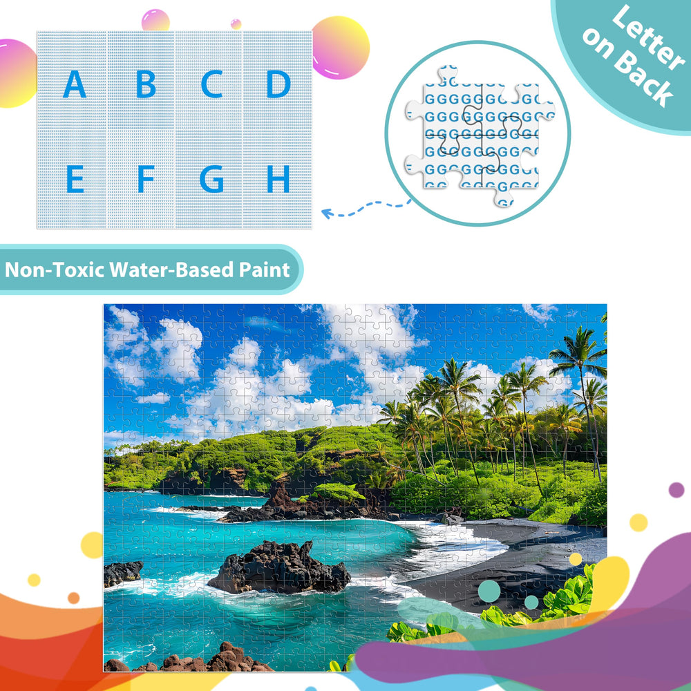 Jeacirio Family Puzzle Fun image emphasizes shared activity and conversation