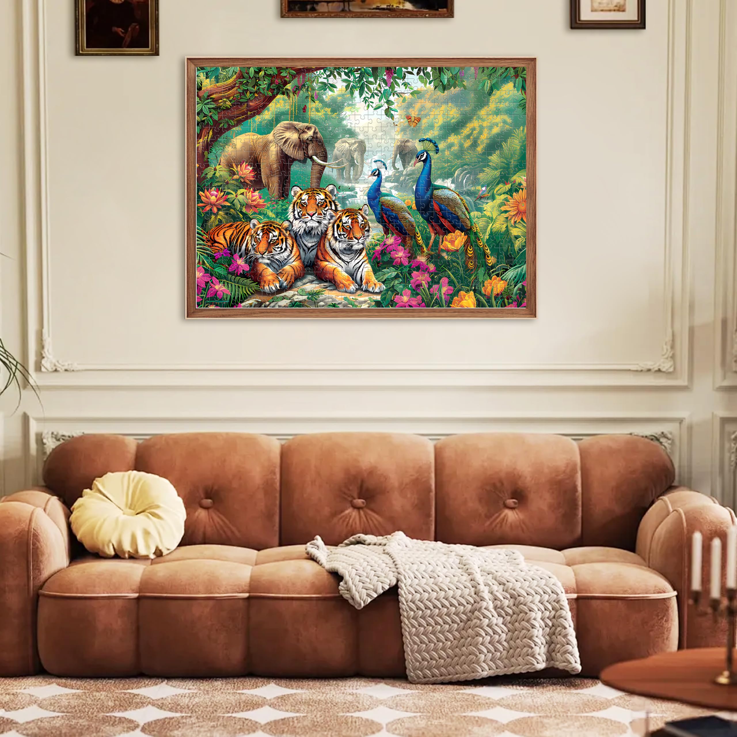 Jeacirio family time 500-piece puzzle, a shared activity that brings loved ones together.