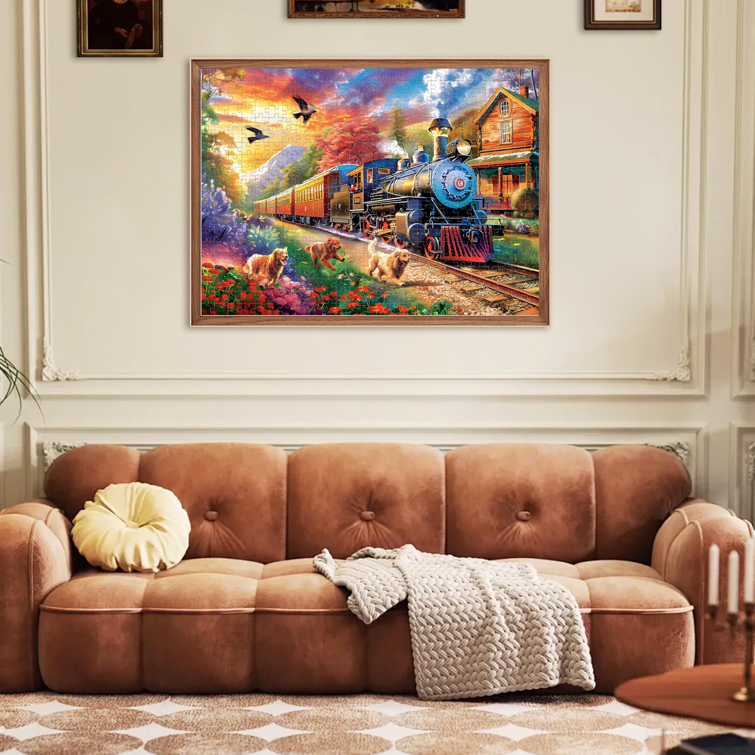 Jeacirio gift-ready adult puzzle art suitable for gifting.