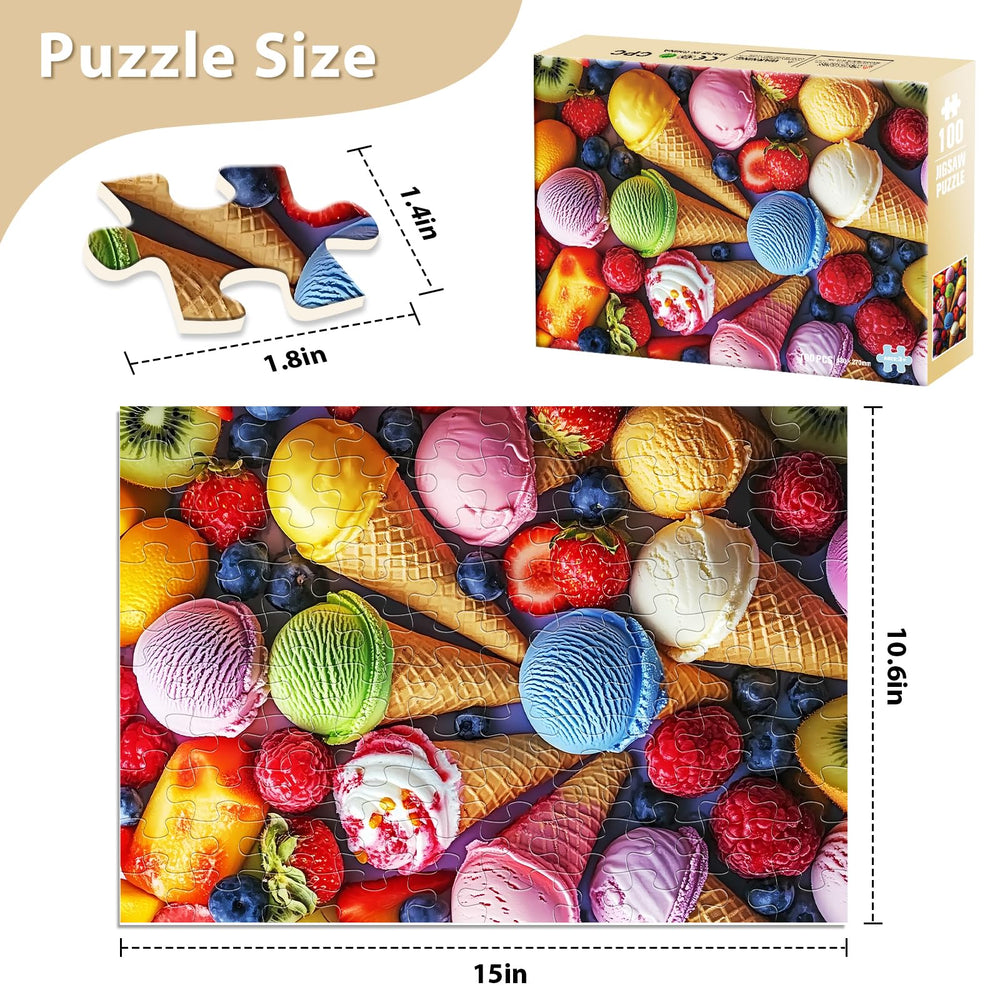 Jeacirio precision-cut puzzle pieces ensure snug assembly