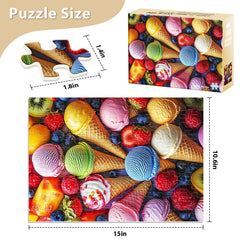 Jeacirio precision-cut puzzle pieces ensure snug assembly