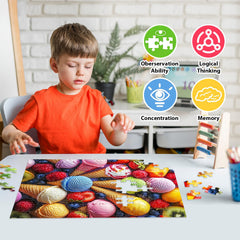 Jeacirio recycled cardboard puzzle material for eco-friendly sessions