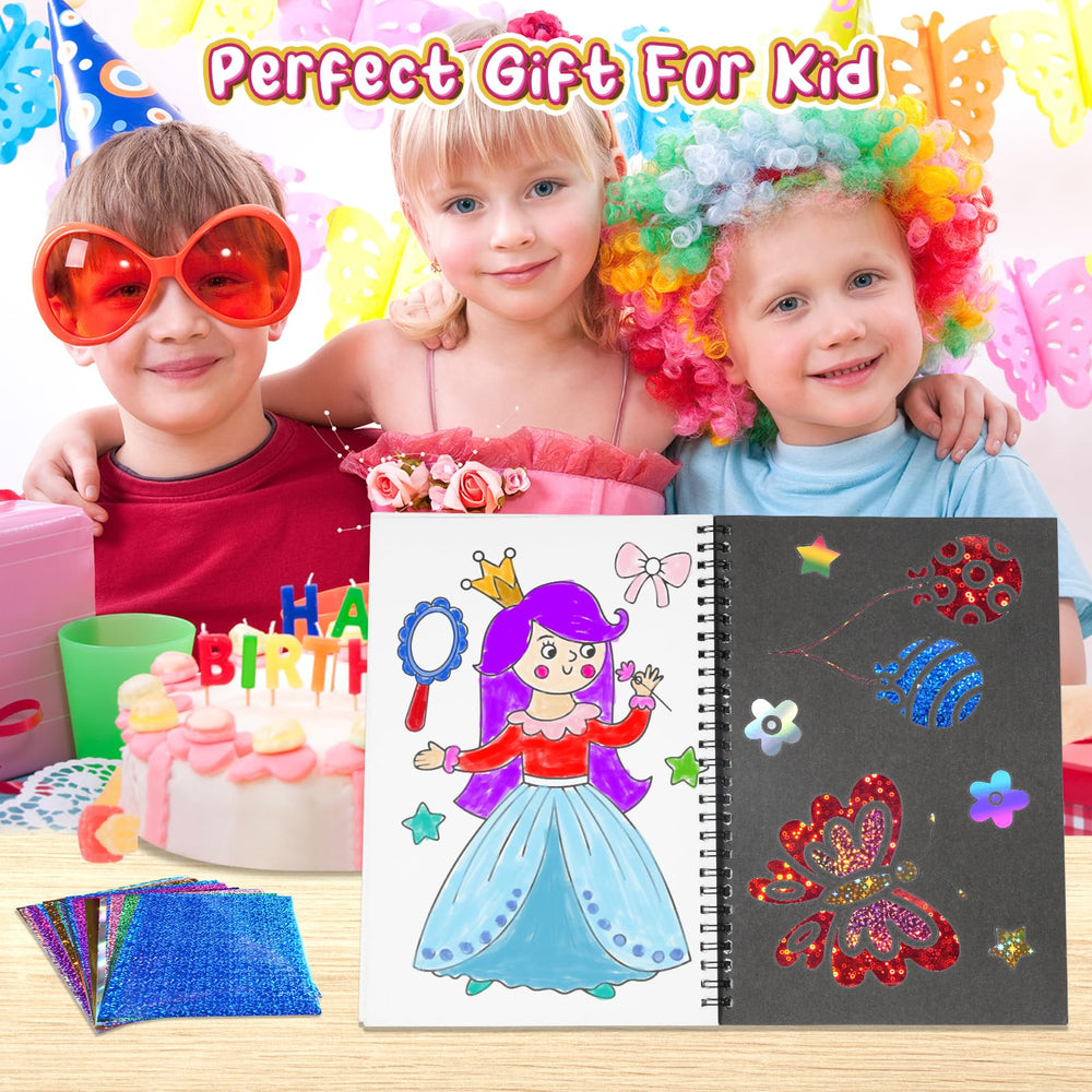 Jectivs kids crafting in progress shows hands-on creative play
