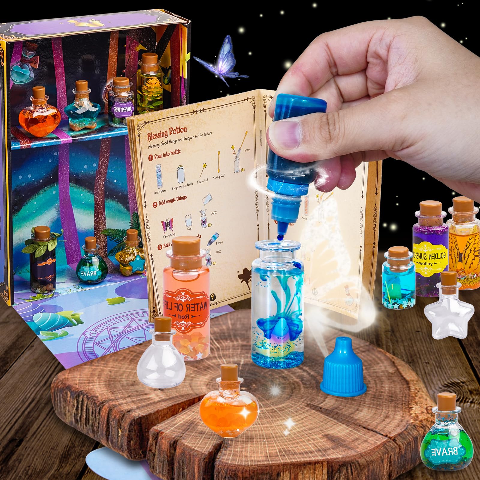 JEEKALO magic stir sticks help kids swirl potions dramatically