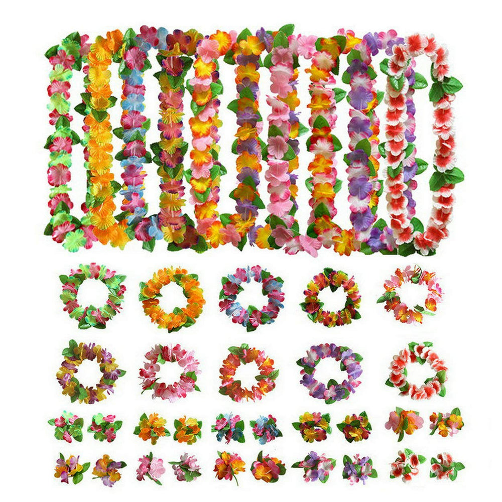 JEKANEL Hawaiian leis necklaces for bold tropical style at a luau