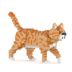 JEKCA Orange Tabby Cat Mini 01S front view shows vibrant colors for shelf display