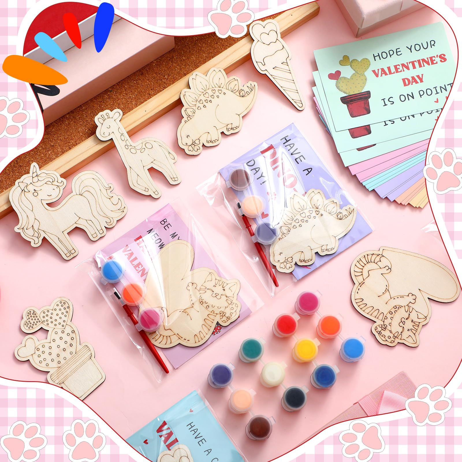JellyArch watercolor paint sets with three colors for kids art projects