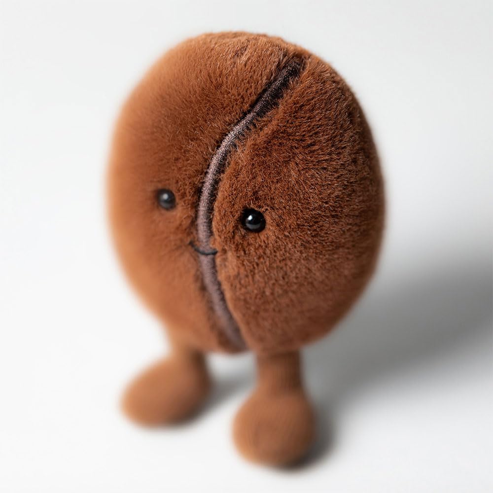 Jellycat Amuseables Coffee Bean makes a delightful gift for food lovers and collectors.