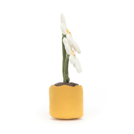Jellycat Amuseables Daisy blooms in gold and white add playful charm.