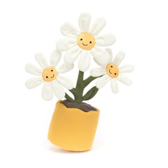 Jellycat Amuseables Daisy Pot makes a friendly gift for all ages.