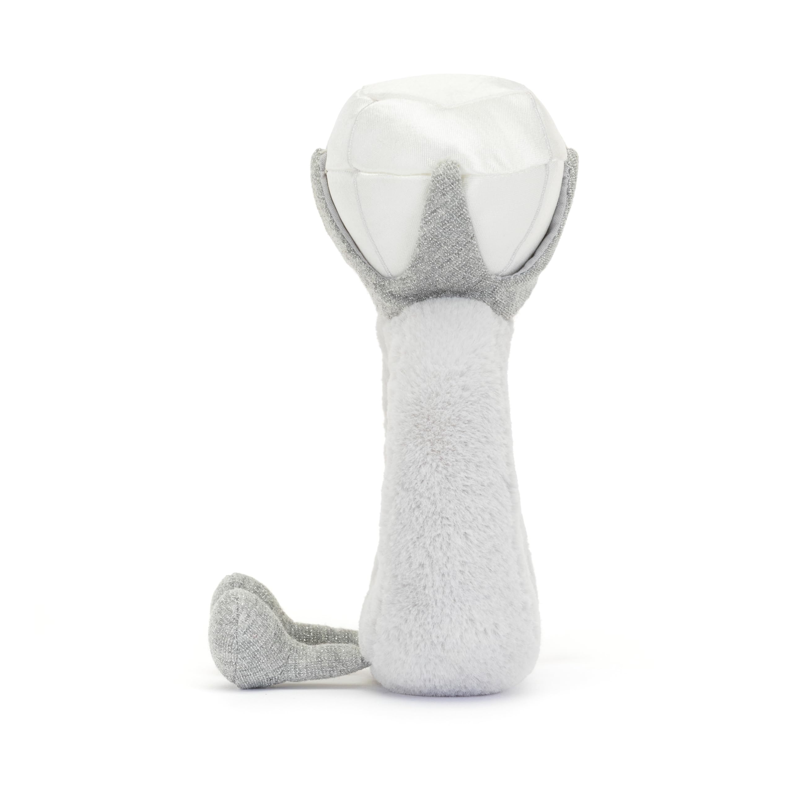 Jellycat Amuseables Diamond Ring closeup satin diamond highlighting sparkle.