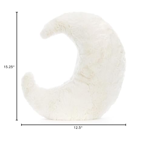 Jellycat Amuseables Moon features a weighted bottom for display.