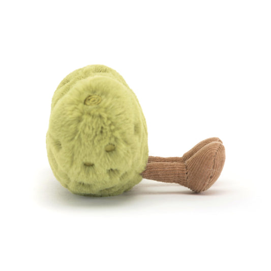 Jellycat Amuseables Pickle with embroidered freckles for playful charm