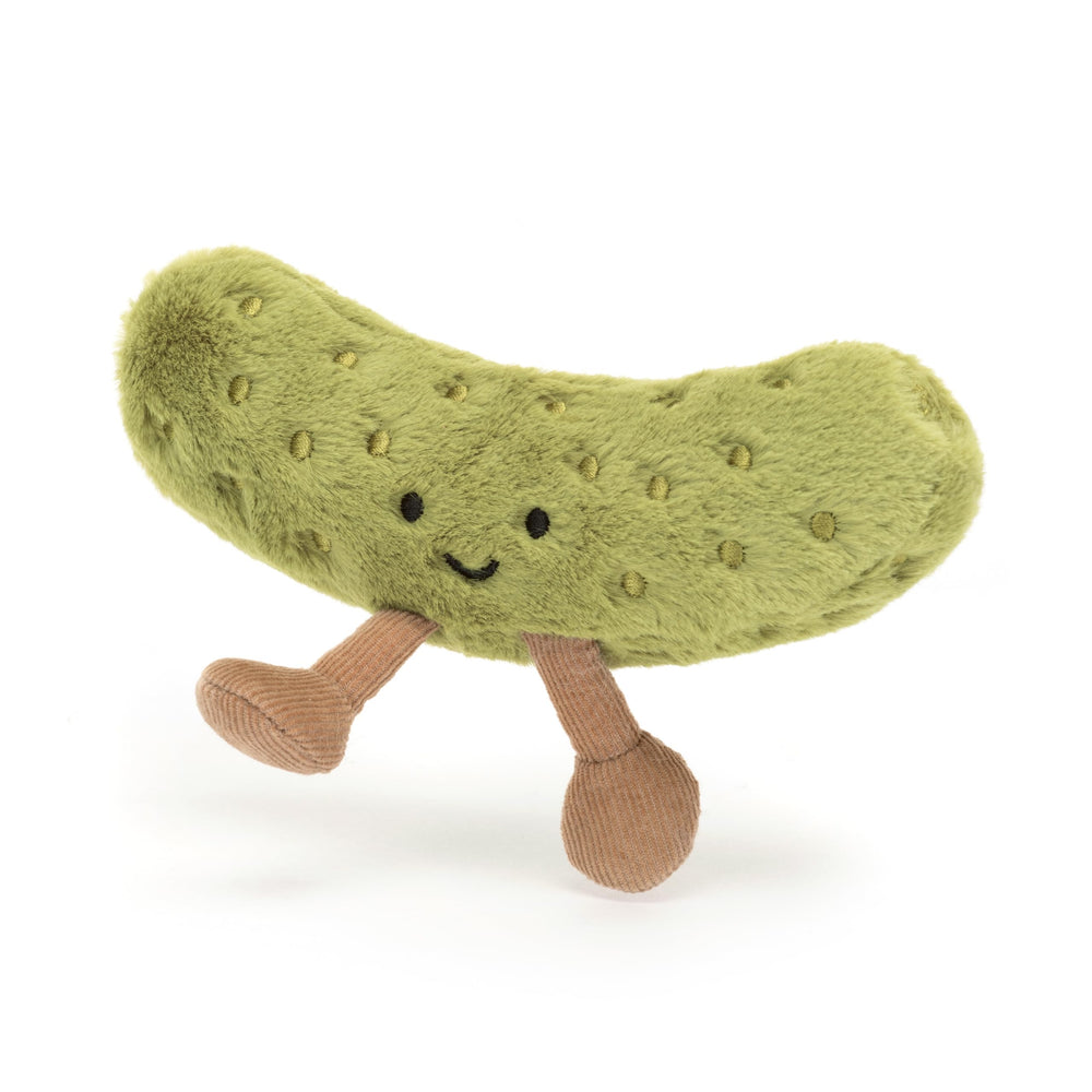Jellycat Amuseables Pickle uses premium fabric for lasting softness