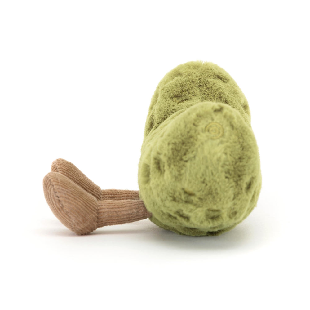 Jellycat Amuseables Pickle with a smiling stitched grin