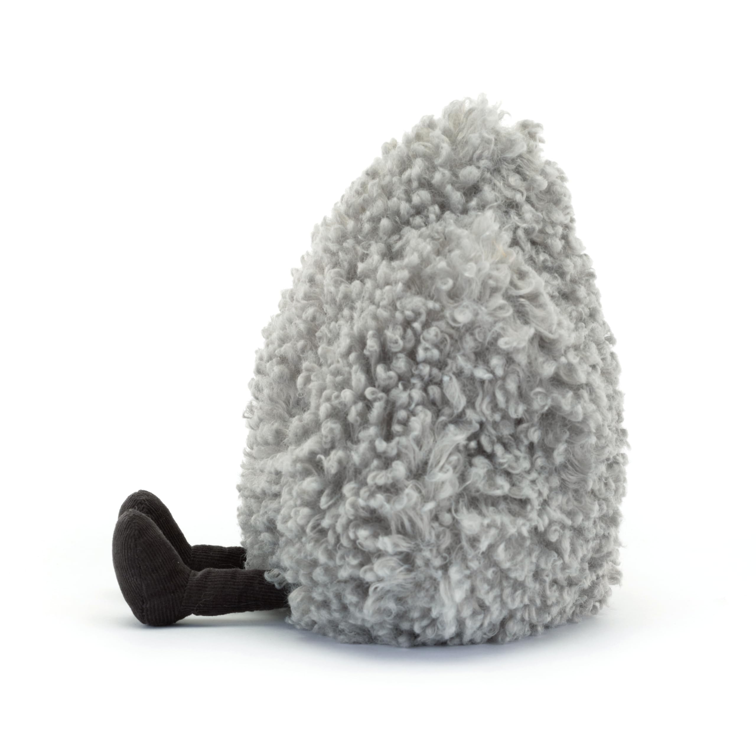 Jellycat Amuseables Storm Cloud beanie-base helps it sit upright on a shelf
