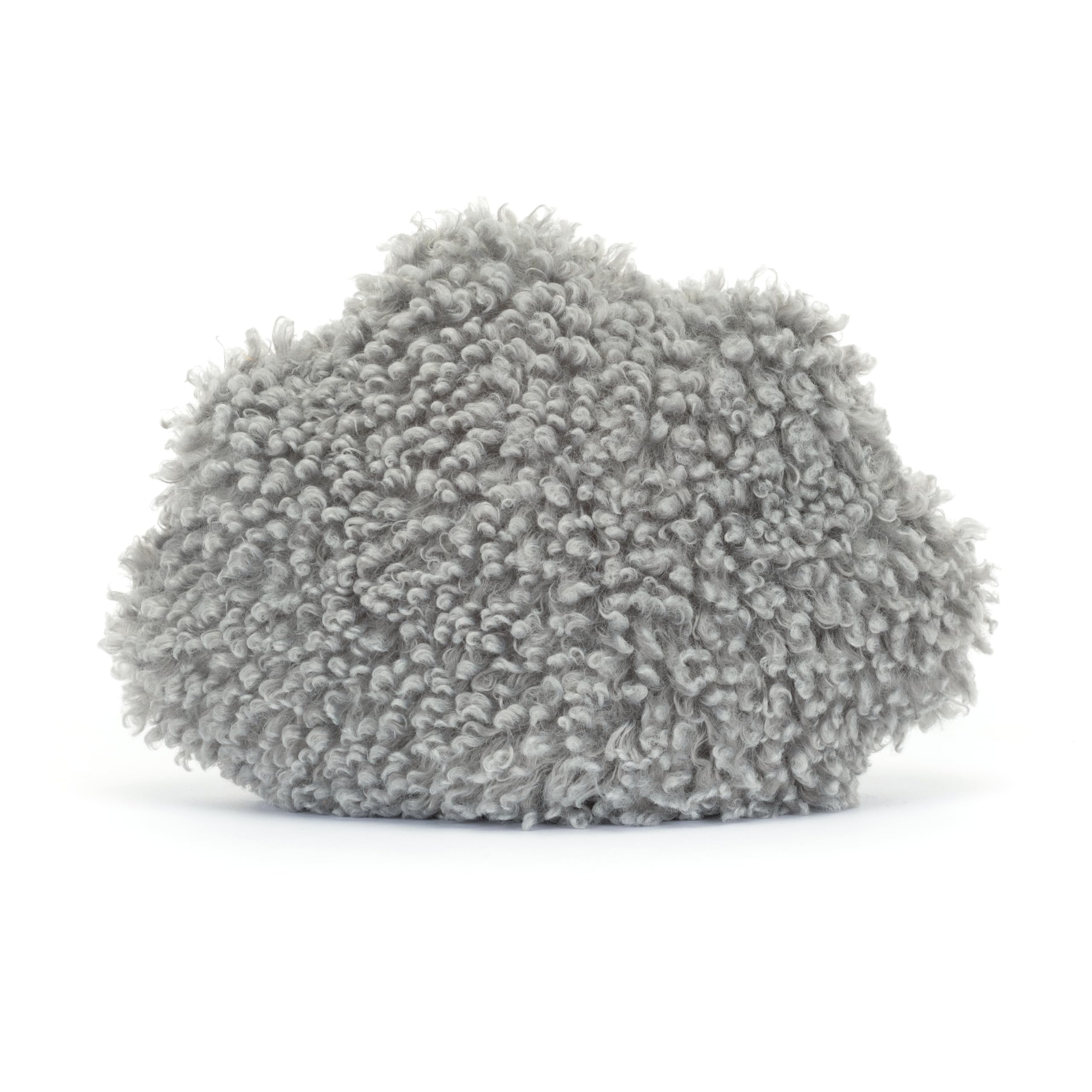 Jellycat Amuseables Storm Cloud with embroidered frown for imagination