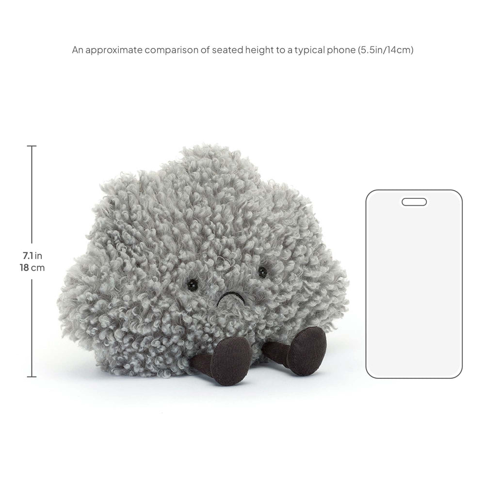 Jellycat Amuseables Storm Cloud gift-ready plush suitable for all ages