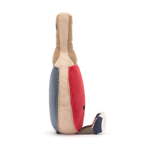 Jellycat Amuseables paddle plush features textured panels for durable, kid-friendly play.