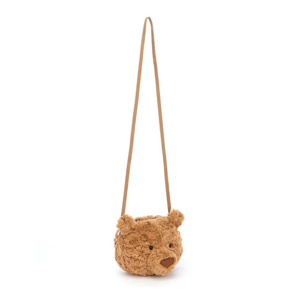 Lightweight plush bag fits phone, wallet, keys and small cosmetics.
