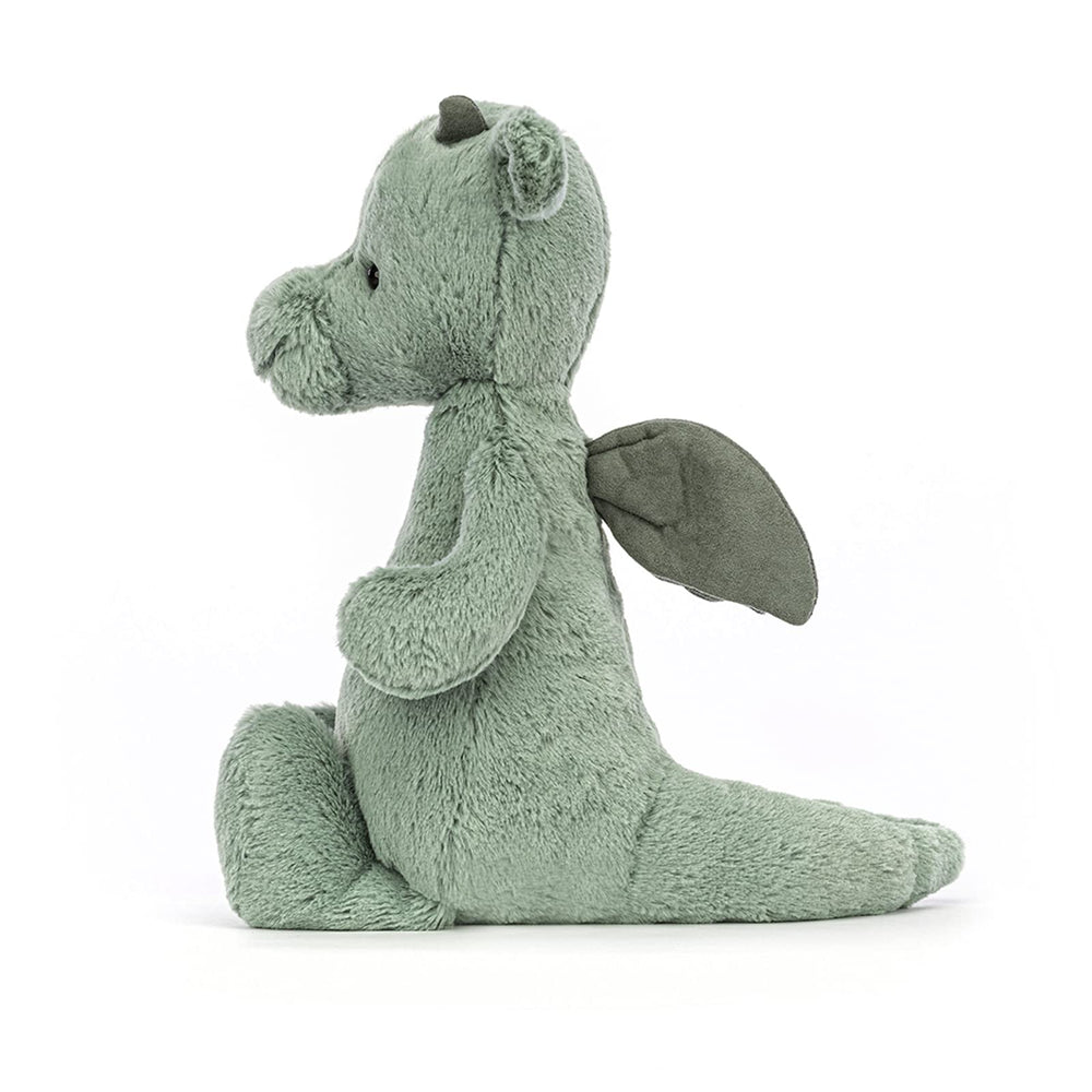 Jellycat Bashful Dragon premium fabric and long-lasting softness.