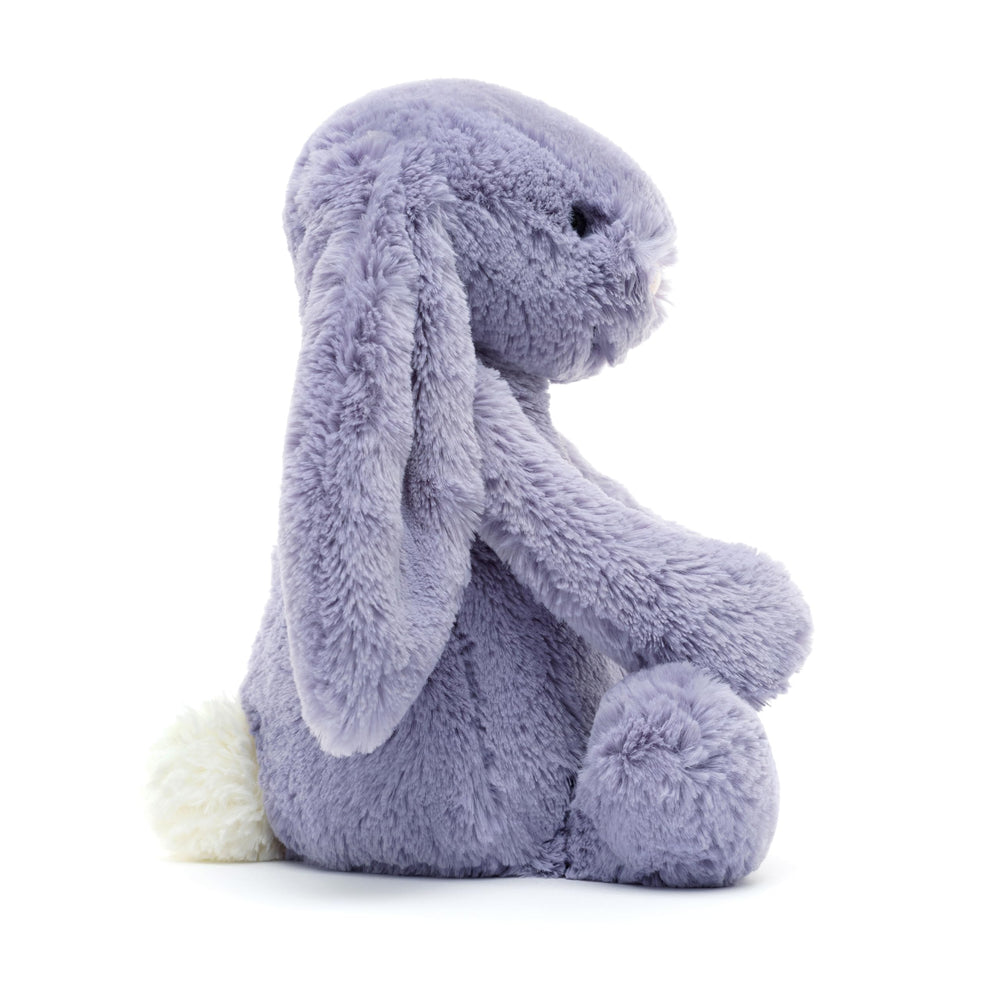 Jellycat Bashful Viola Bunny cozy tummy invites snug embraces.