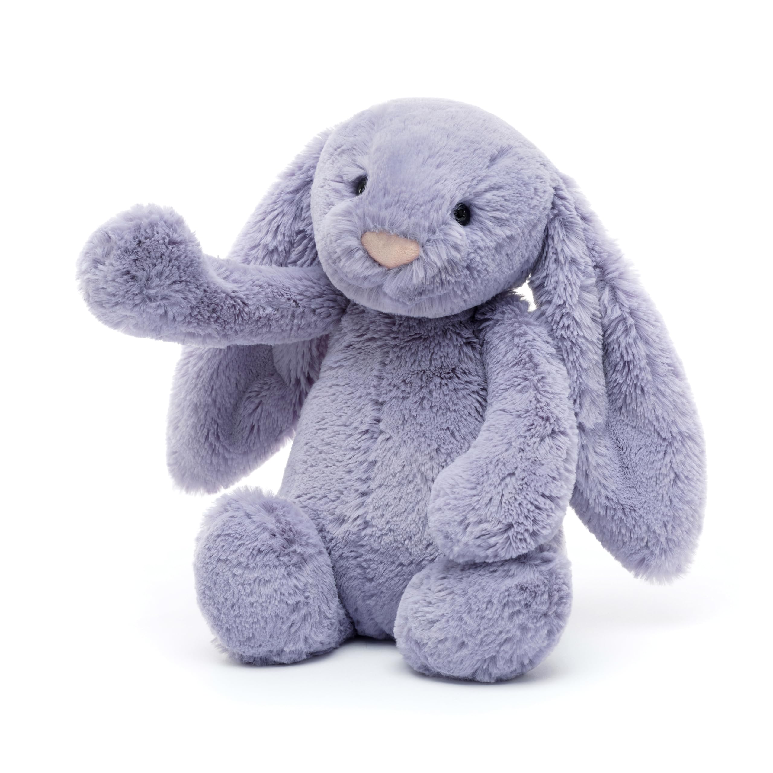 Jellycat Bashful Viola Bunny 12-inch size fits on shelves.