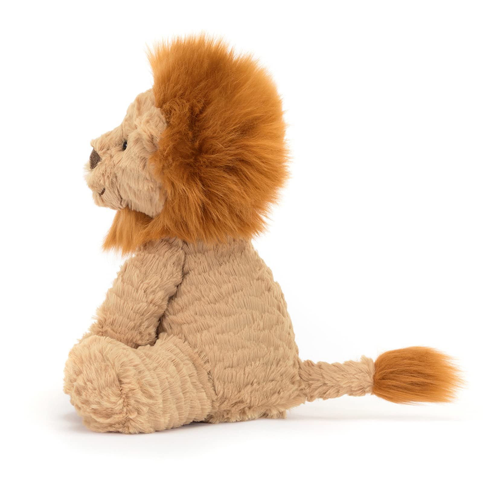 Jellycat Fuddlewuddle Lion chunky paws, sturdy for hold-and-play adventures.